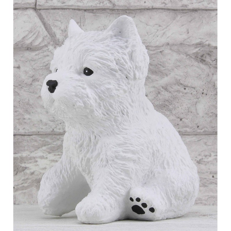 Hund sitzend klein